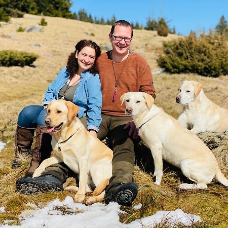 Naturforsthaus Gartenblick Fuer Hunde - Und Naturverbundene Menschen Panzió Preitenegg Kültér fotó